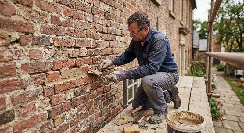 Our team working on Masonry Service projects in Tulsa, OK