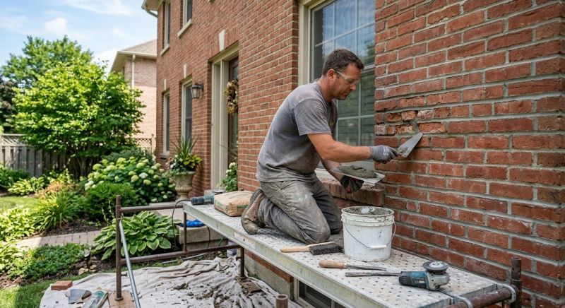 Brick Caulking in Tulsa, OK