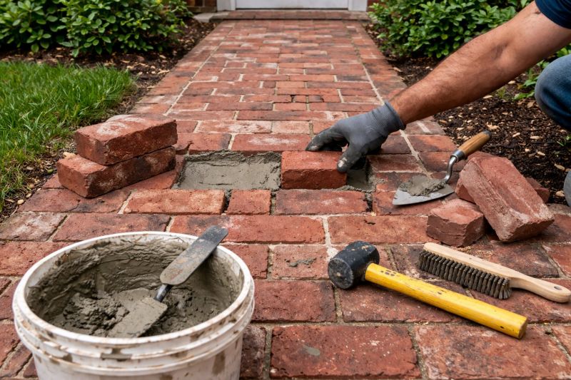 Brick Driveway Repair in Tulsa, OK