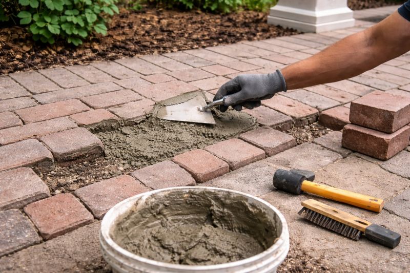 Brick Flatwork Repair in Sapulpa, OK