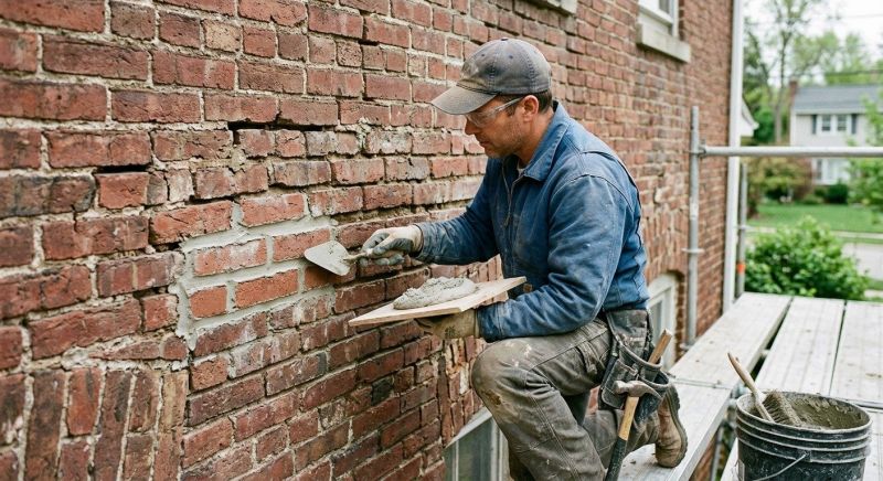 Brick Masonry Repair in Collinsville, OK