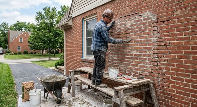 Brick Masonry Repair in Wagoner County, OK