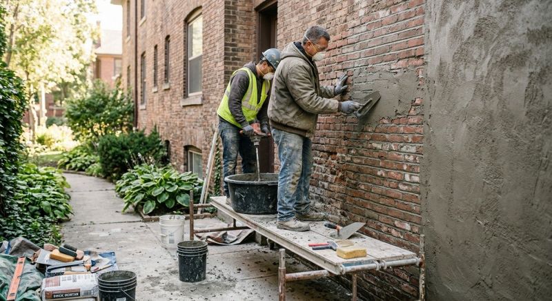Brick Repair in Broken Arrow, OK