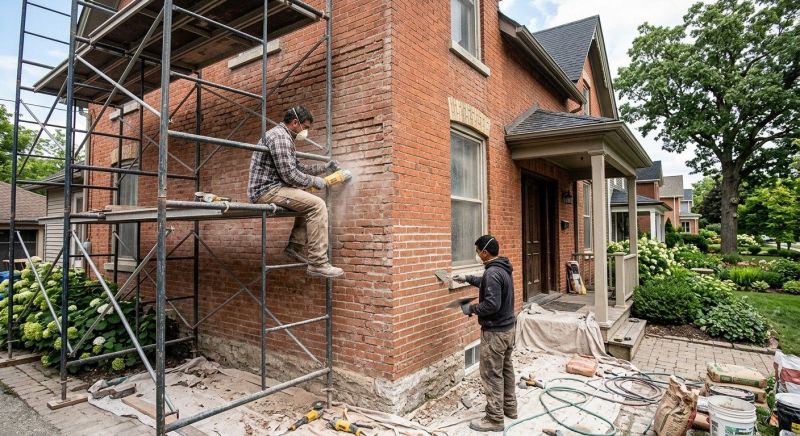 Brick Restoration in Porter, OK
