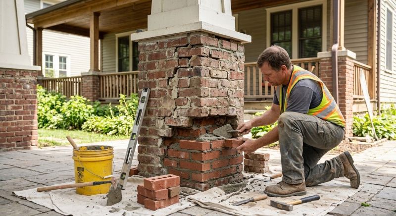 Brick Restoration in Tulsa County, OK