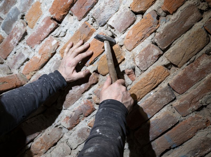 Brick Wall Repair in Porter, OK