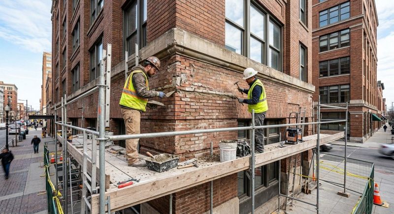 Commercial Masonry Repair in Beggs, OK