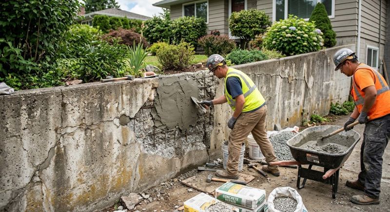 Retaining Wall Repair in Tulsa, OK