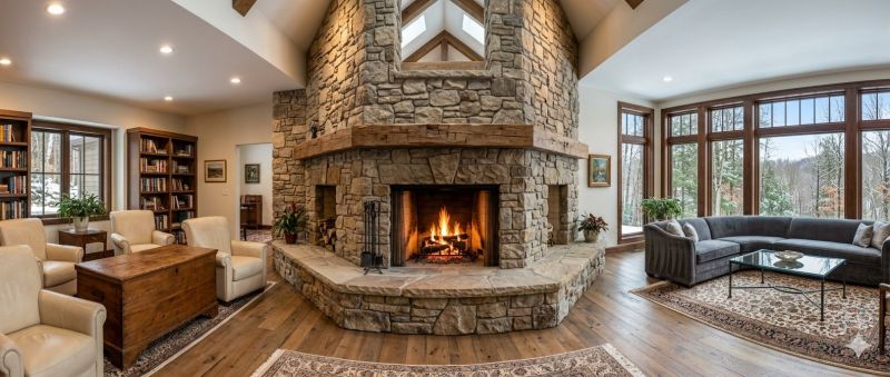 Stone Chimney Installation in Sapulpa, OK