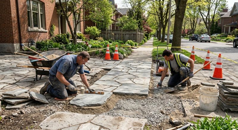 Stone Driveway Repair in Tulsa, OK