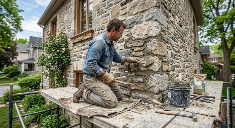 Stone Masonry Repair in Jenks, OK