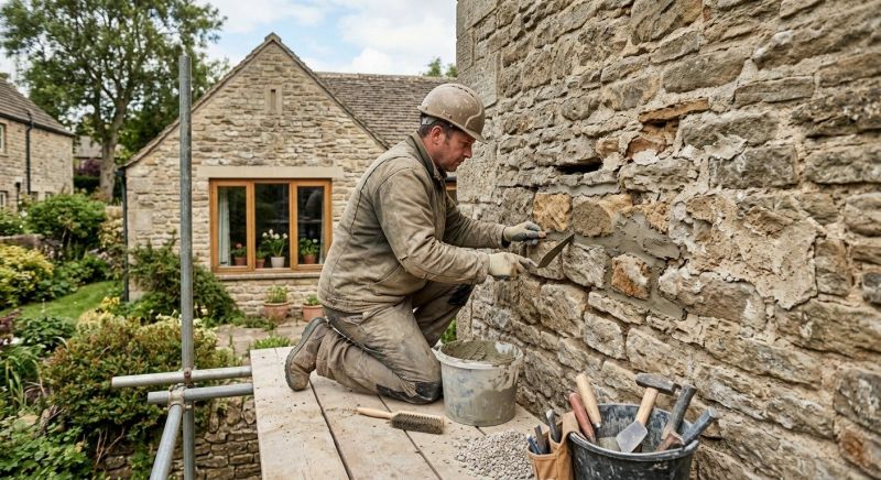Stone Masonry Repair in Skiatook, OK