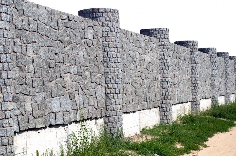 Stone Wall Repair in Jenks, OK
