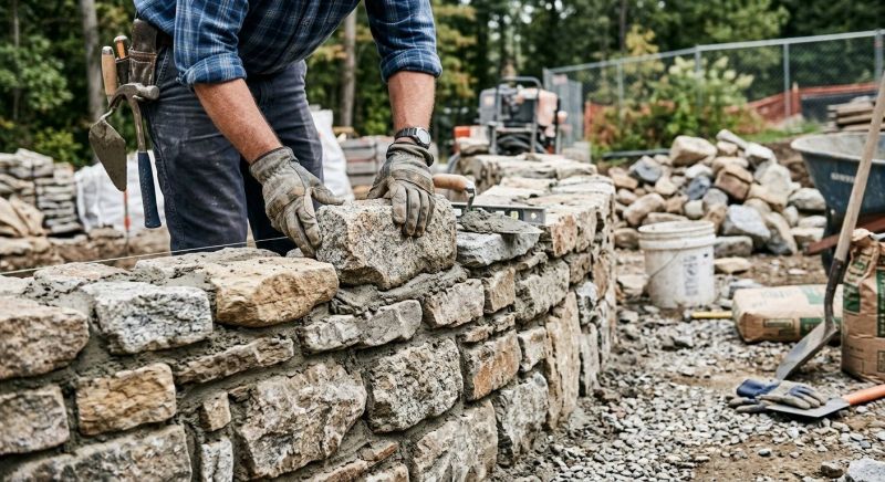 Stonework Installation in Porter, OK