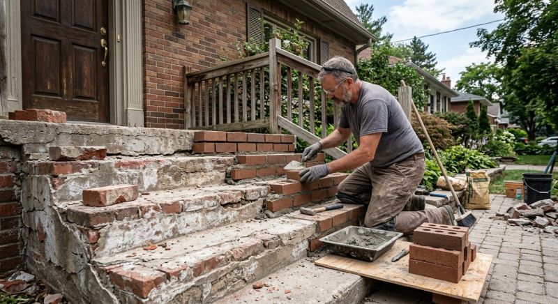Stonework Repair in Beggs, OK