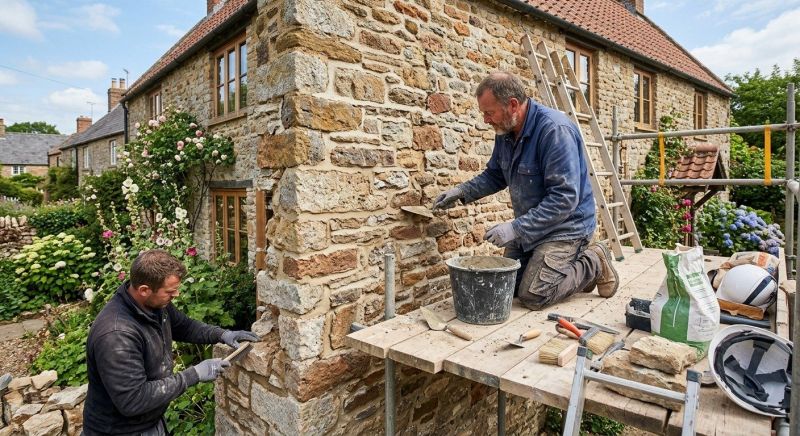 Stonework Repair in Collinsville, OK