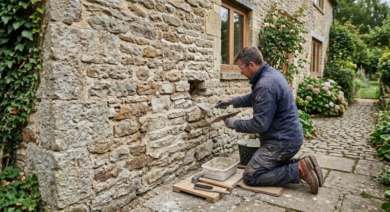 Stonework Repair in Wagoner County, OK